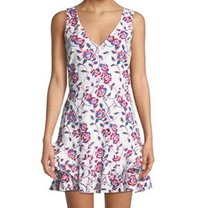 TANYA TAYLOR Tatum Ditsy Floral Eyelet Dress